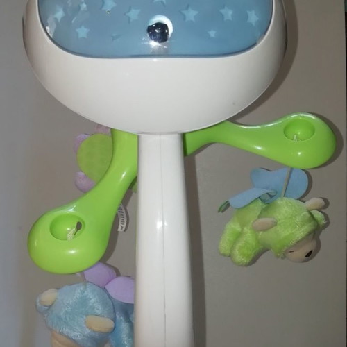 Fischer Price Mobile used for babies with music and remote control