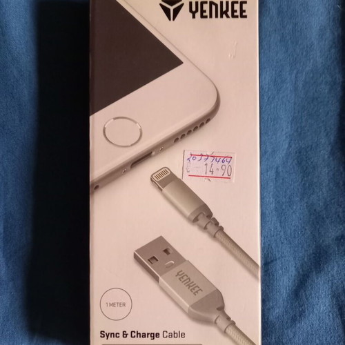 USB to Lightning cables new, set of 3 pieces 1m, 1.5m, 2m