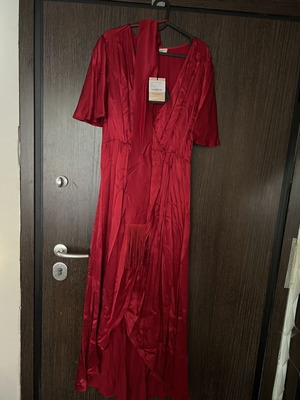 Twinset red dress size 44 new