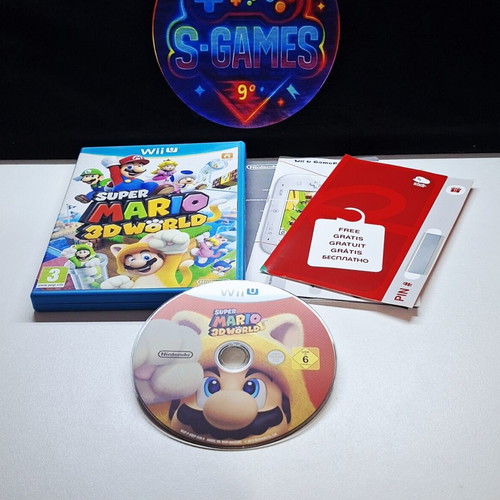 Super Mario 3D World Nintendo Wii U game used