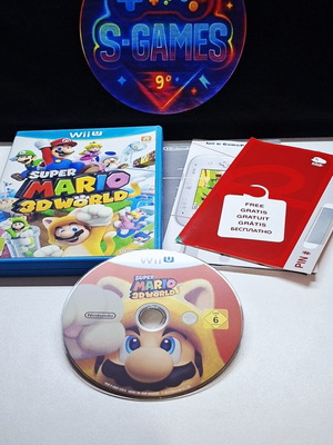 Super Mario 3D World Nintendo Wii U игра употребявана
