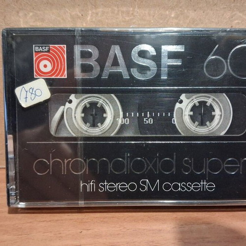 BASF Chromdioxid Super II 60 Audio Cassette sealed, new