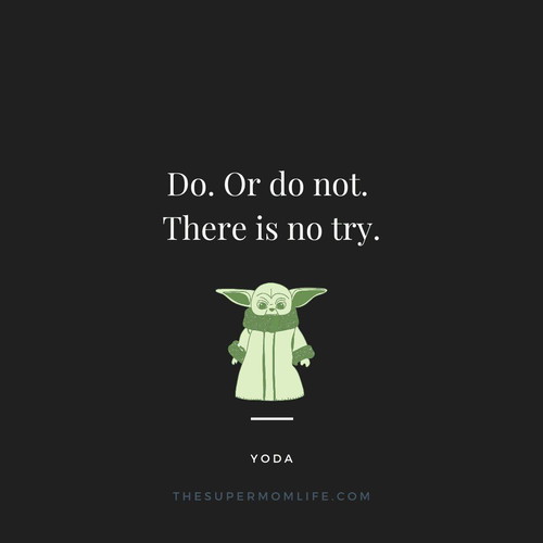 Star Wars quote poster
