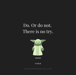 Star Wars quote poster