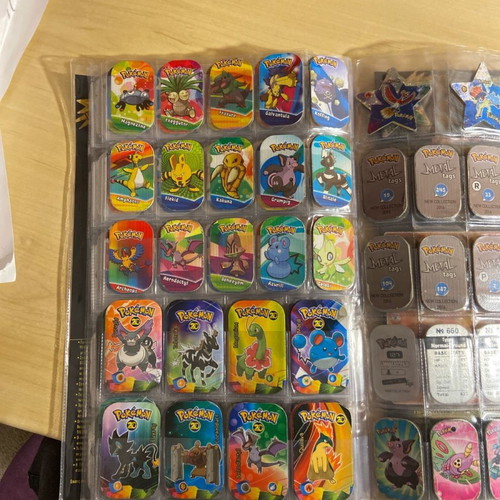 Pokemon collectible tags used, part 1, rare