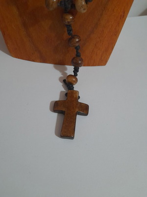 Rosary new brown