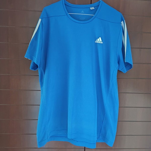 Adidas Aeroready T-shirt like new, blue, size L