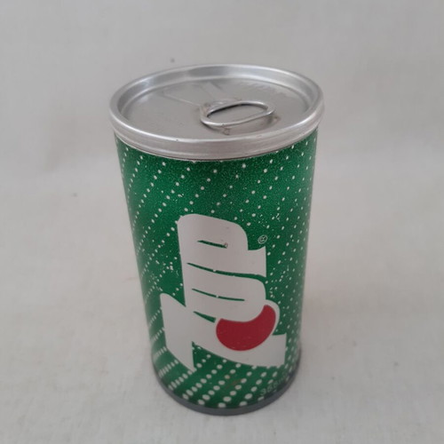 7UP Trick Tin Can used, adult novelty electric shock prank