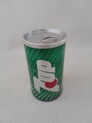 Τσίγκινο κουτάκι τύπου 7UP μεταχειρισμένο, παιχνίδι ηλεκτροπληξίας για ενήλικες