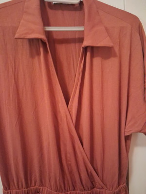 Celestino brown short jumpsuit