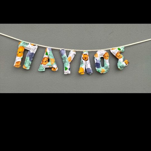Baby fabric banner new, customizable color and design