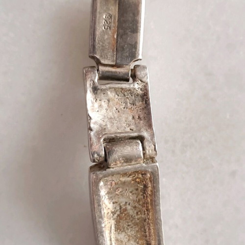 Men's silver bracelet used