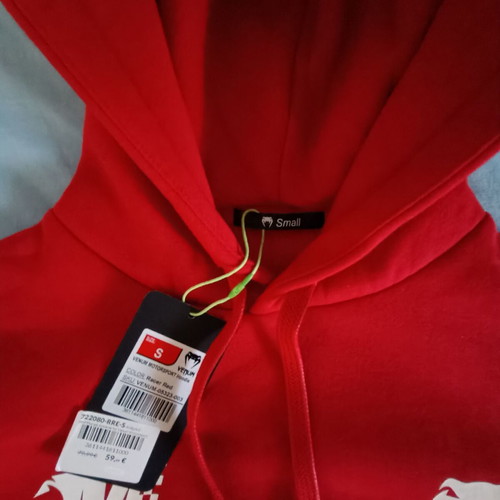 Venum Motorsport Racer Red men's hoodie new