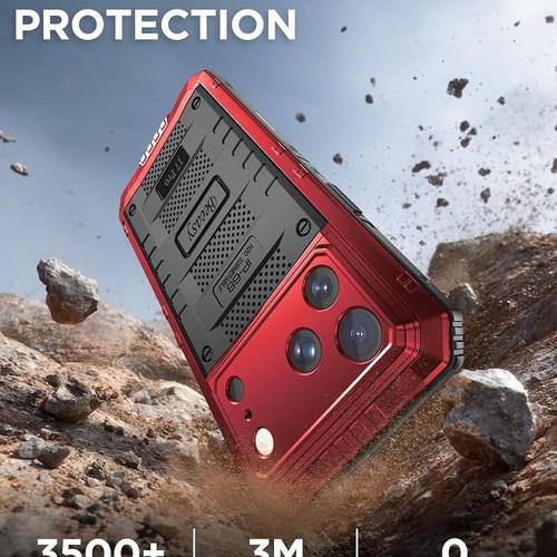 Beeasy case for iPhone 17 Pro, IP68 waterproof, shockproof aluminum armor with protector, new