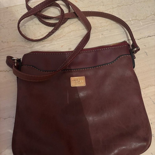 Bag used, burgundy crossbody