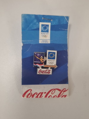 Pins Ολυμπιακών αγώνων 2004 Coca Cola καινούργια