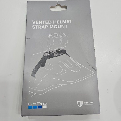 GoPro βάση ιμάντα για αεριζόμενη κράνος, ρυθμιζόμενο μαύρο