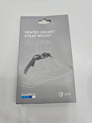 GoPro βάση ιμάντα για αεριζόμενη κράνος, ρυθμιζόμενο μαύρο
