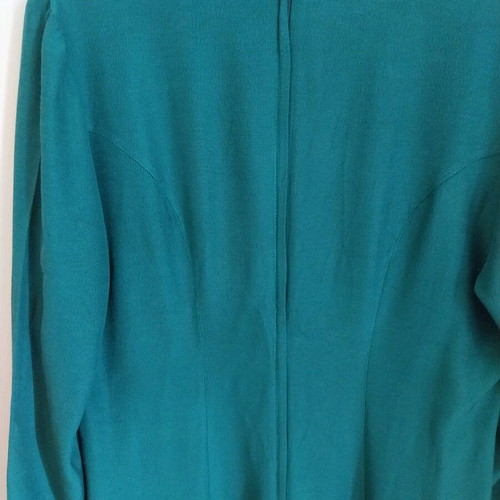Vintage Carissa dress used, long emerald color