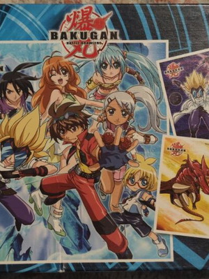 Bakugan παιδικά puzzle μεταχειρισμένα, 3 τμχ x 49 κομμάτια