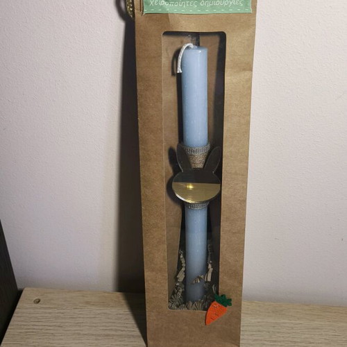 Easter candles handmade like new, set of 2 pieces