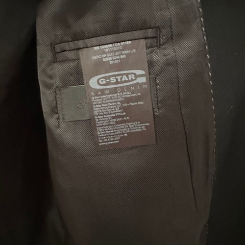Black Wool Blazer G-Star Raw Like New