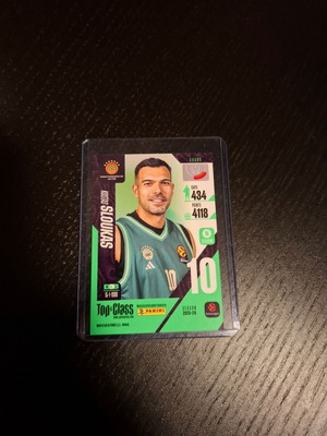 Κάρτα Kostas Sloukas Panini Top Class Euroleague 2025/2026 καινούργια