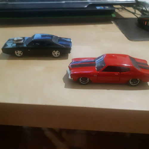 Fast & Furious Toy Cars new, pack of 2 plus 1 used Dodge Daytona