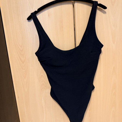 H&M One-Piece Swimsuit Black, New, Size M
