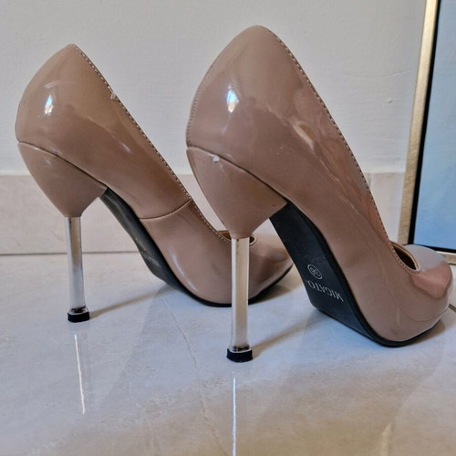 Migato nude heels size 36 like new