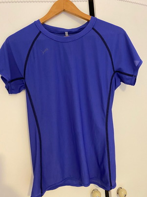 Puma Dry Fit Athletic Shirt Blue Size M