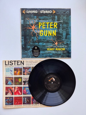 Peter Gunn LP soundtrack από Henry Mancini μεταχειρισμένο, jazz