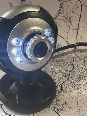 Infrared USB Webcam 640×480 with Manual Focus used