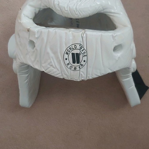 Taekwondo head protector used, for ages up to 9 years