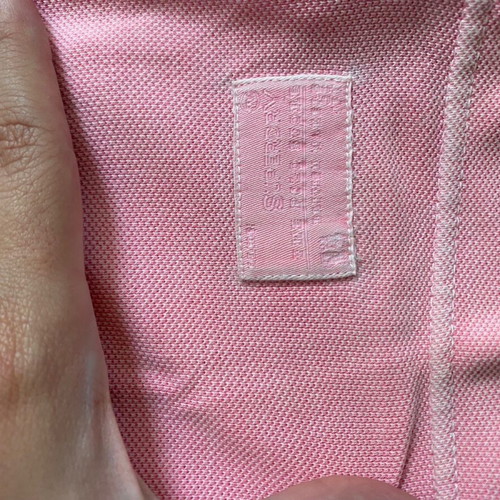 Superdry Polo Men's Medium like new Pink Stonewashed