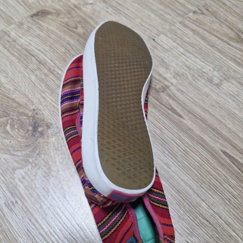Vans espadrilles size 38 with ethnic motifs like new