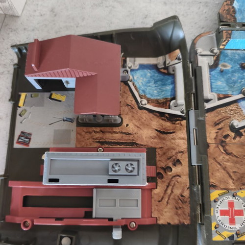Micro Machines 1991 military toy case