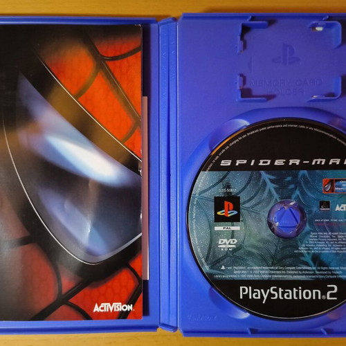 Spider-Man: The Movie PlayStation 2 used, CIB, classic Marvel game