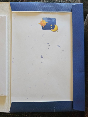 Writing set new, 8 envelopes, 20 sheets