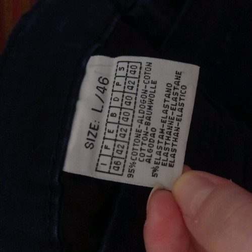 Blue jean like new, dark blue, size L / 40 / 12