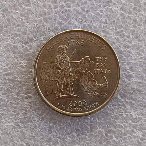 USA ¼ Dollar State Quarter coin 2000