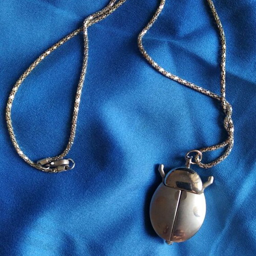 Ladybug pendant watch like new