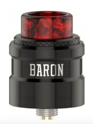 Baron RDA by GeekVape μεταχειρισμένο, μαύρο ατσάλι