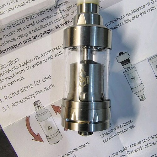 Kayfun Five Mini rebuildable atomizer like new