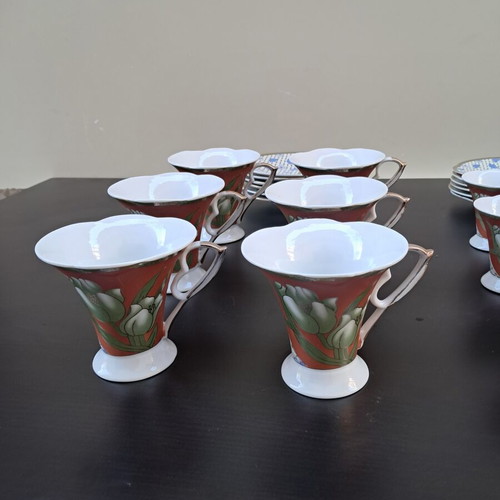 Coffee Glasses Set 12 Pieces like new