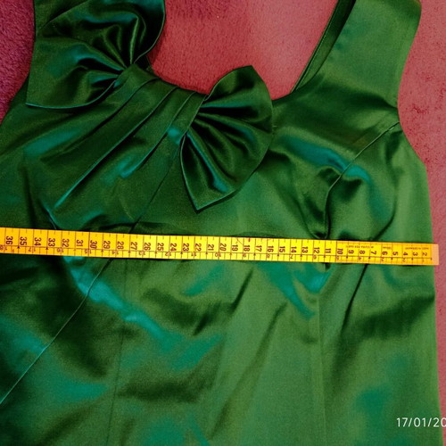 Bill Cost green evening dress like new, size L