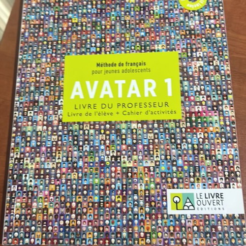 Avatar 1 Livre du Professeur French A1 new with CD
