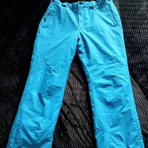Tech Shell blue ciel wintersports pants no L like new, waterproof