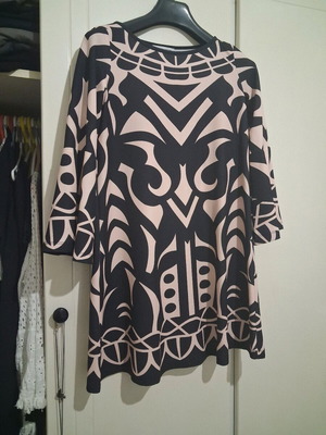 BSB Collection Mini Dress XS - S Black Beige Like New