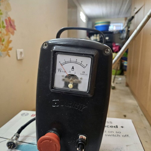 HOBY fishing reel like new for deep water with ammeter